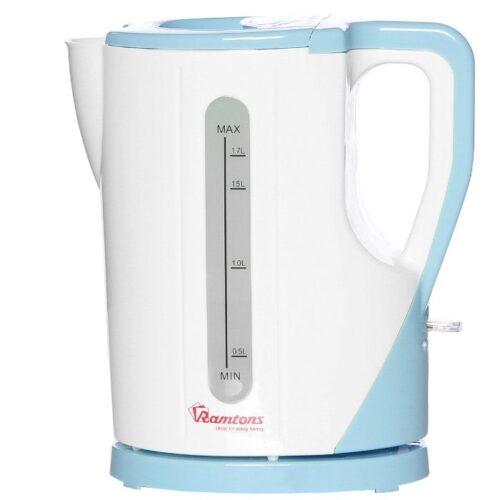 RAMTONS CORDLESS ELECTRIC KETTLE 1.7 LITERS WHITE AND BLUE (RM/325) - Image 2