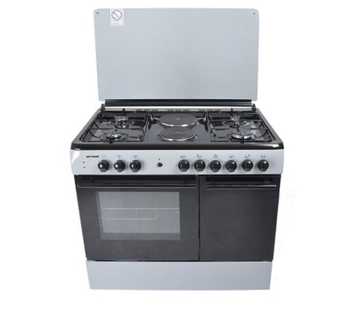 VON HOTPOINT FREE STANDING COOKER (8422SLV/VAC9S042CS) 4GAS + 2ELECTRIC