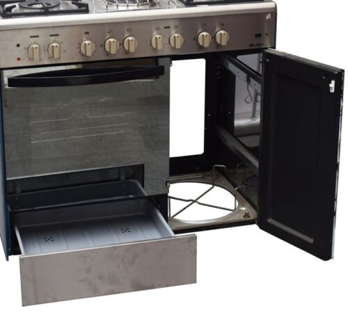 Ramtons 4 GAS +2 ELECTRIC STAINLESS STEEL COOKER(EB/165) - Image 3