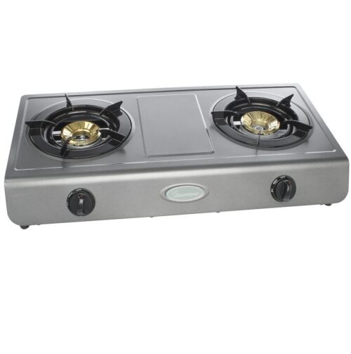 Ramtons Teflon, 2 Burner, Gas Cooker-(RG/501) - Image 3