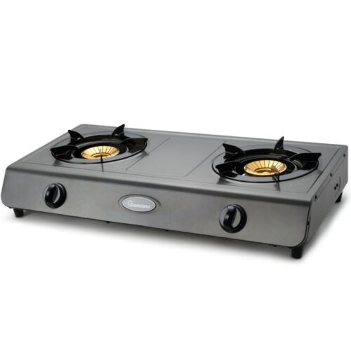 Ramtons Teflon, 2 Burner, Gas Cooker-(RG/501)