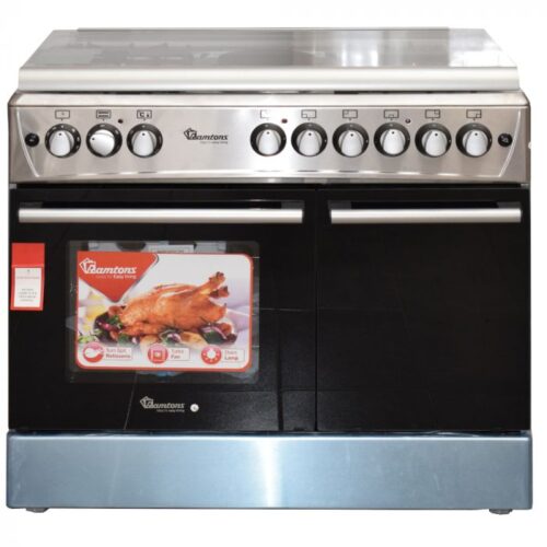 RAMTONS 4G+2E STAINLESS STEEL COOKER (RF/493) - Image 3