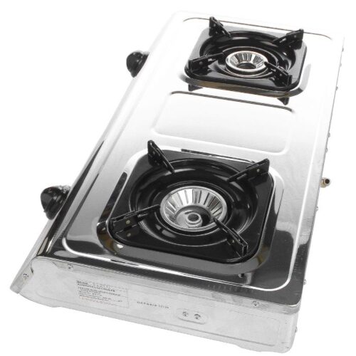 Ramtons Stainless Steel, 2 Burner, Gas (RG/518) - Image 3