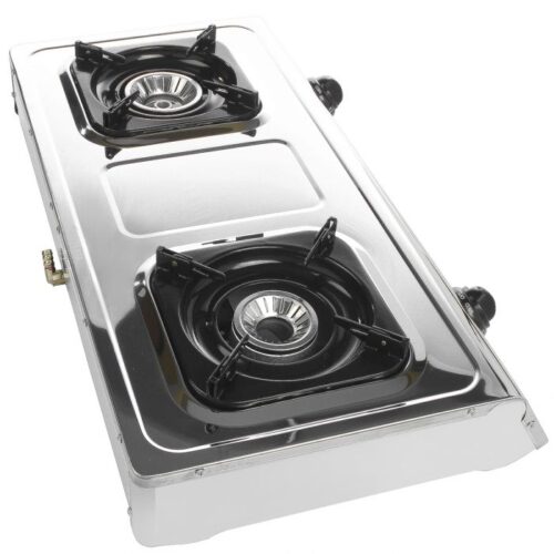 Ramtons Stainless Steel, 2 Burner, Gas (RG/518) - Image 2