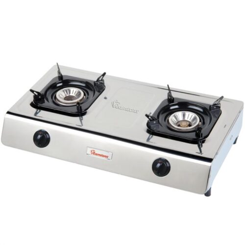 Ramtons Stainless Steel, 2 Burner, Gas (RG/518)