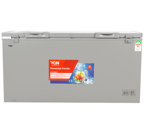 VON HOTPOINT DOUBLE DOOR SHOWCASE FREEZER 345L(VAFC45DXS)