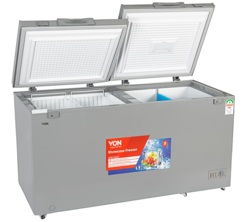 VON HOTPOINT DOUBLE DOOR SHOWCASE FREEZER 345L(VAFC45DXS) - Image 2