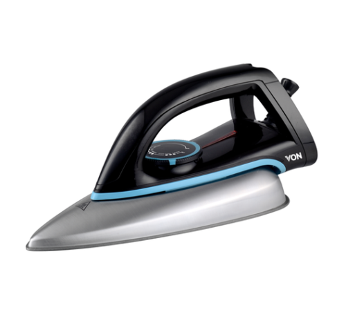 VON Hotpoint Teflon Plate Dry Iron(VSID12BSK) 1000W BLACK