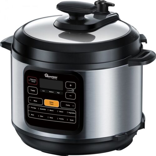 RAMTON ELECTRIC PRESSURE COOKER 1100W 6Lts(RM/582)