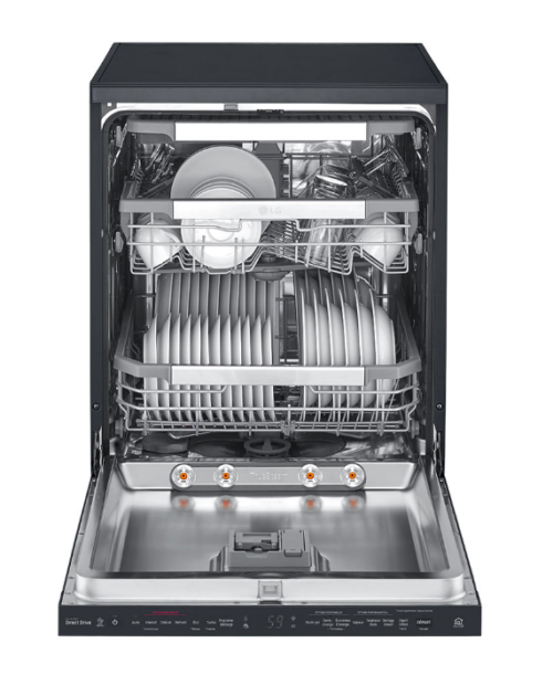 LG STEAM DISHWASHER Matte Black 1800W(DFB325HM) - Image 3