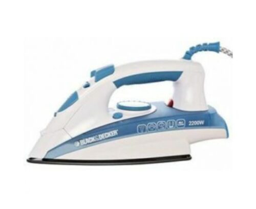 Black & Decker  Steam Iron, Blue/white 2200W (X2000-B5)
