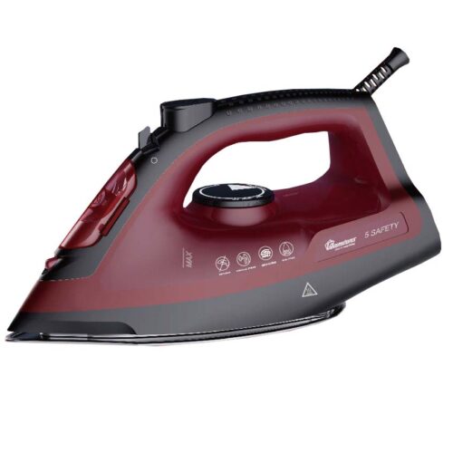 RAMTONS RED STEAM IRON - RM/584