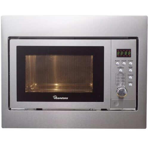 Ramtons 25 LITERS BUILT-IN MICROWAVE+GRILL STAINLESS STEEL- (RM/311)