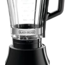 Black+Decker 600W NutriMaster Blender/Smoothie Maker , 3 Jars with Lids, 2  Years Warranty - Silver/Black