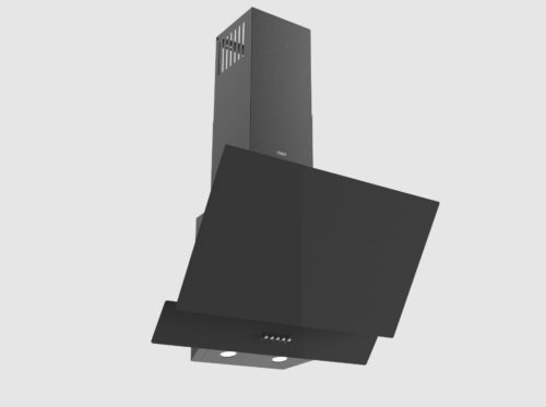 MIKA 60CM S/STEEL CHIMNEY HOOD Push Button (MHA641B2GB)