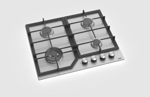 MIKA Built In Gas Hob, 60cm, Glass (MGH61404FXW) - Image 2