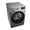 LG Front Load Washing Machine, 15KG - Silver (F0L9DYP2S) - Image 3