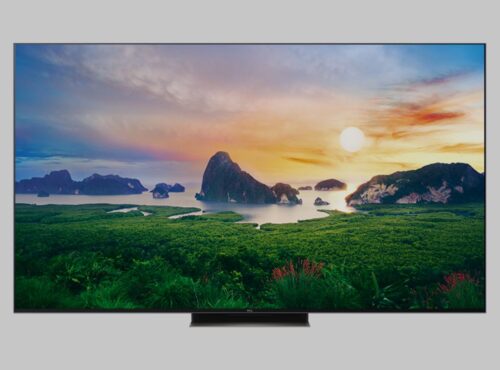 TCL 55 INCH QLED 4K Google TV Onkyo 2.1 sound system (55C835)