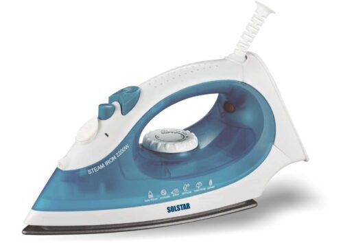SOLSTAR 1600W Non-Stick Steam Iron, Blue(IS1048ABLBSS) - Image 2