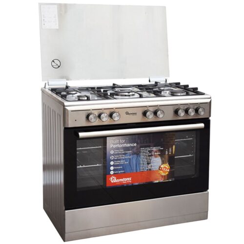RAMTONS SILVER COOKER 5GAS 90X60 INOX COOKER- (RF/499) - Image 3