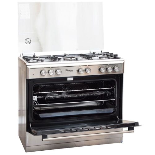 RAMTONS SILVER COOKER 5GAS 90X60 INOX COOKER- (RF/499) - Image 2