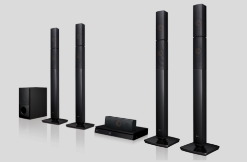 LG  5.1ch DVD Home Theater System Tall Boy 1000w (LHD657)