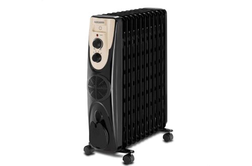 Black+Decker 9 Fin Oil Radiator 2500W(OR011FD-B5)