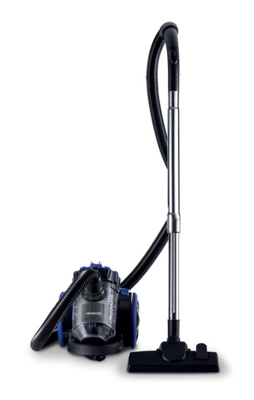 Kenwood Dry Bagless Vacuum Cleaner, 2L - Black & Blue (VBP50.000BB)