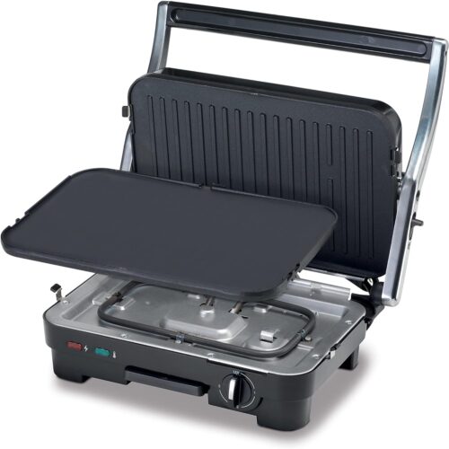 Kenwood Health Grill - 1800W(HGM50.000SI) - Image 4