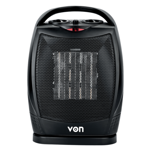 Von VHF182MLK Fan Heater, 1800W - Black