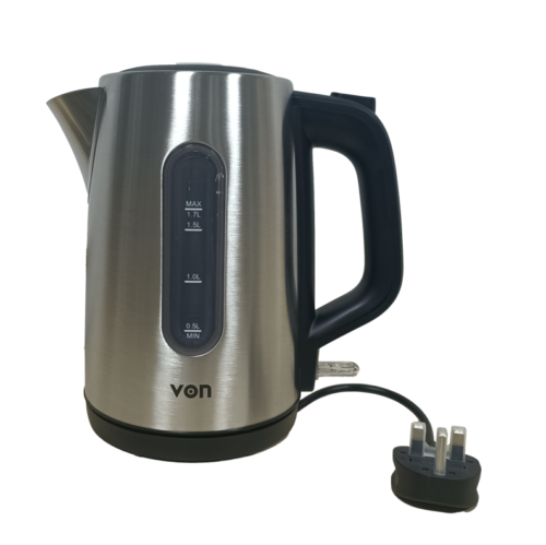 Von Cordless Kettle, 1.7L - Stainless Steel(VKCL17SDX)
