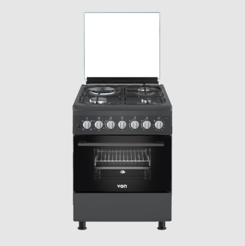 Von Cooker 3 Gas + 1 Electric  Graphite Grey(VCF553141FFG)