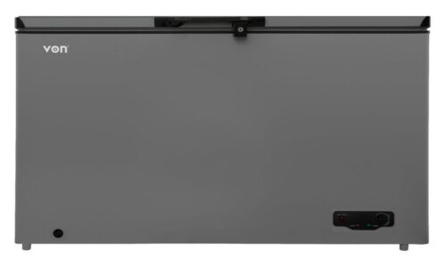 Von Chest Freezer - 505L, Grey (VAFC50DFS)