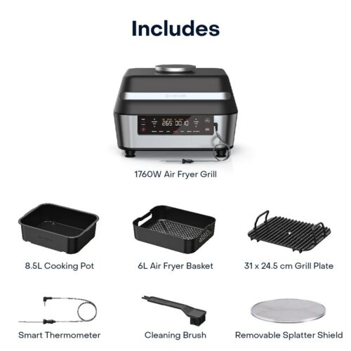 Nutricook  Smart Air Fryer & Indoor Grill, XL(NC-AFG960) - Image 2