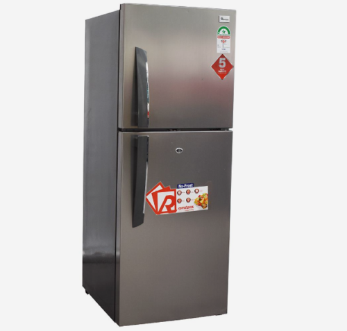 Ramtons 196 LITRES DOUBLE DOOR NO FROST FRIDGE, SILVER- (RF/239) - Image 3
