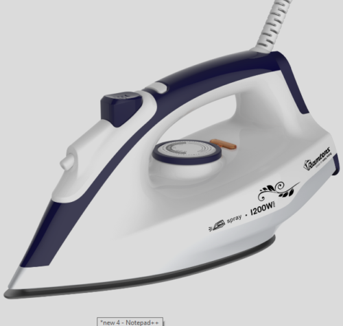 RAMTONS DRY IRON WITH SPRAY- (RM/693) - Image 3