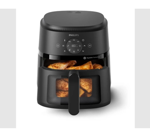 Philips Digital Airfryer 2000 Series - 4.2L, Black (NA220/09) - Image 3
