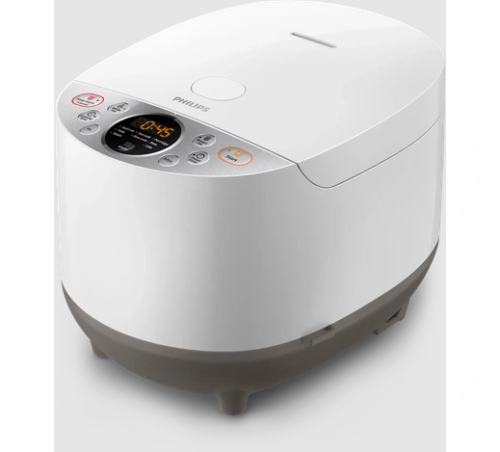 Philips HD4515/55 Digital Rice Cooker - 1.8L, White - Image 2