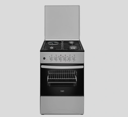 SIMFER Cooker 3 Gas + 1 Electric - Inox Grey(F6316SEWIM)
