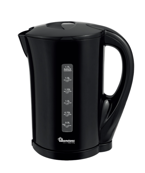 RAMTONS CORDLESS ELECTRIC KETTLE 1.7 LITERS BLACK- ( RM/765)