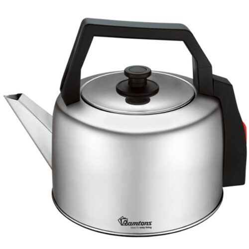 RAMTON TRADITIONAL ELECTRIC KETTLE 5 LITERS STAINLESS STEEL-  (RM/464)