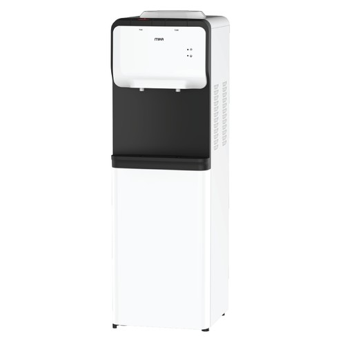 MIKA Water Dispenser, Standing , Hot & Electric Cooling, with Cabinet, White & Black(MWD2304WB)