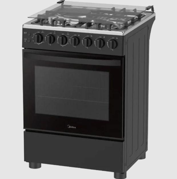 Midea 60*60- 3Gas + 1 Electric Standing Cooker With Electric Oven (50E3G1H-SL)