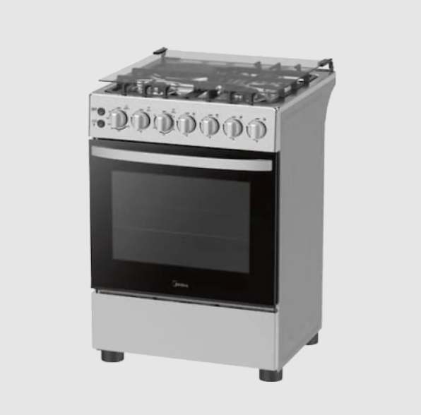 Midea 60*60- 3Gas + 1 Electric Standing Cooker With Electric Oven(60E3G1H4F-SL)