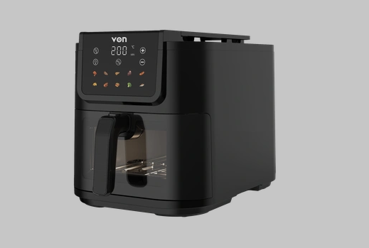 VON (VAF080DSTK )Slim Digital Air Fryer, 8L