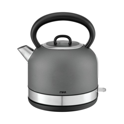 MIKA Kettle, 1.7L, Glass, 360º Cordless, Concealed Element, S/STEEL(MKT2101X) (Copy)