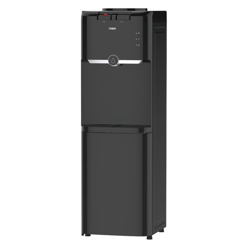 MIKA Water Dispenser, Standing , Hot & Electric Cooling, with Cabinet, Black & Silver(MWD2306BS)