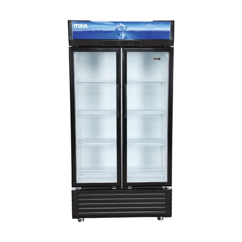 MIKA Showcase Chiller, 620L, Double Door, Black (MSCU2D8101BL) (Copy)